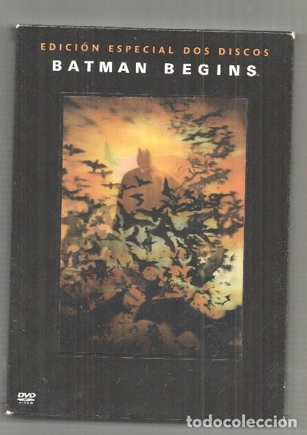 Cartoline: DVD, pelicula: Batman Begins, dirigida por Christopher Nolan. Edicion especial dos discos - NULL