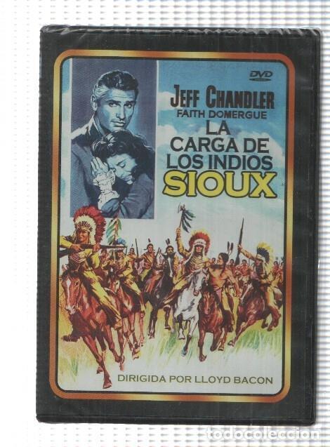 Postais: DVD, peliculas: La carga de los indios sioux (1953). Con Jeff Chandler, Faith Domergue. Dirida por: