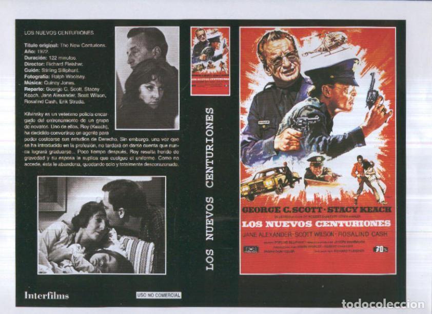Postales: Caratula cine 30x22 cm: Los nuevos centuriones y El planeta de los simios - Varios