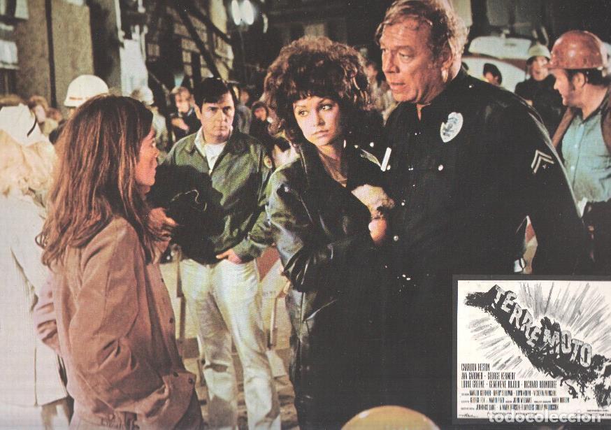 Postcards: Caratula de cine: TERREMOTO / Earthquake , (numerado 07 en trasera) - Mark Robson