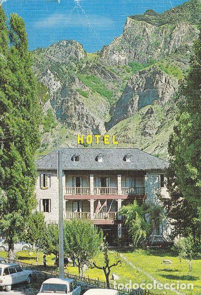 Postcards: Postal 61334 : Espot (Lerida). Pirineo Catalan. Hotel San Maurici - Varios