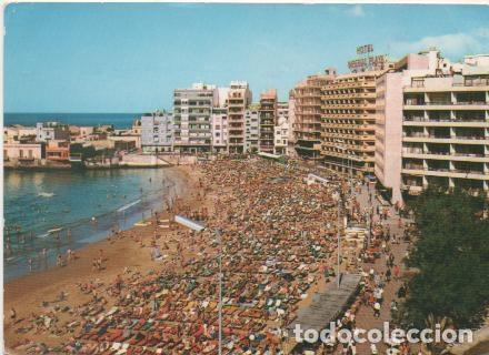 Cartoline: Postal E00688: Playa de las Canteras, Las Palmas de Gran Canarias - Varios