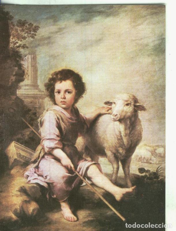 Postais: Postal: Escuela Espa&ntilde;ola: Murillo: El buen pastor - Varios