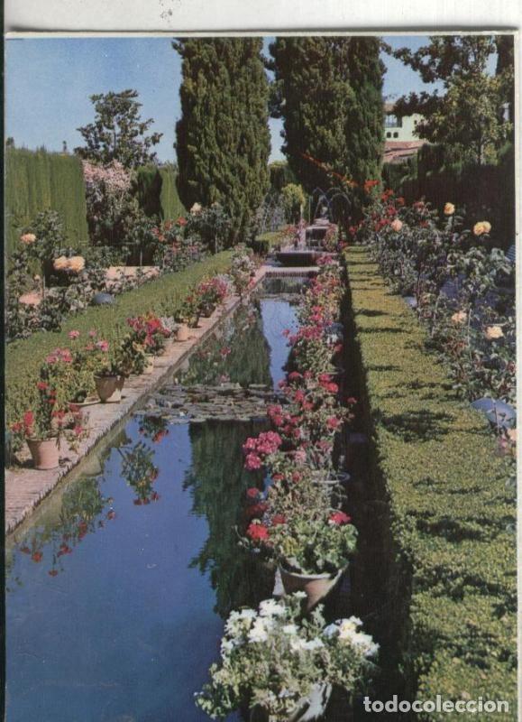 Postcards: Postal:: Granada -Alhambra - Varios