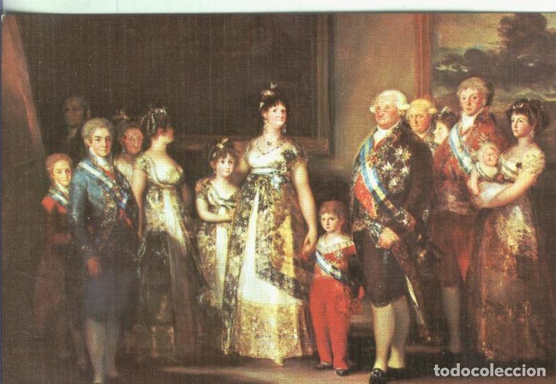 Cartoline: Postal: Escuela Espa&ntilde;ola: Goya: La familia de Carlos IV - Varios