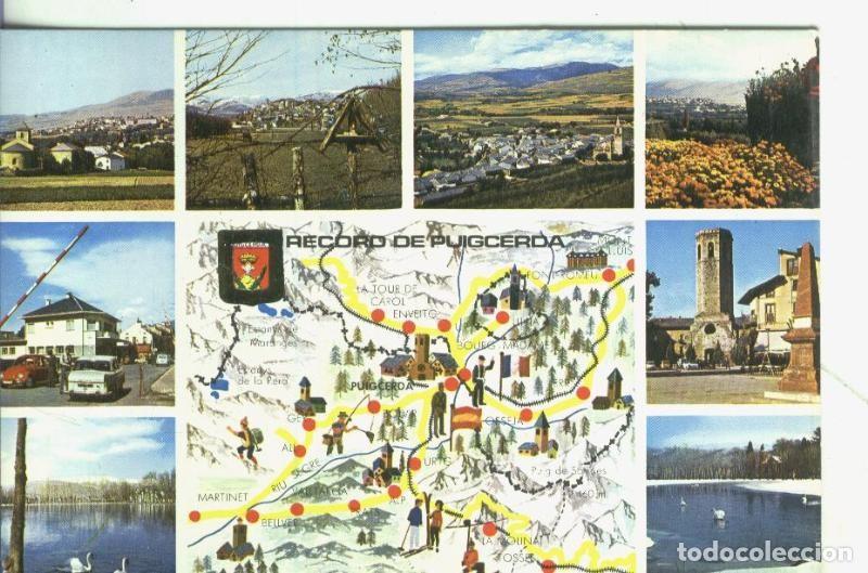 Postales: Postal: Gerona: Puigcerda - Varios - Foto 1