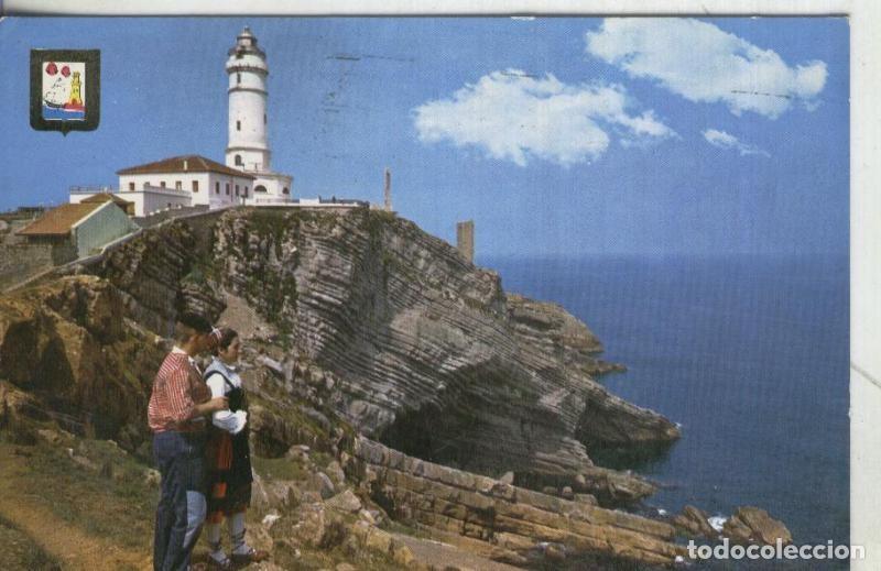 Postales: Postal: Santander: Faro de cabo mayor - Varios - Foto 1