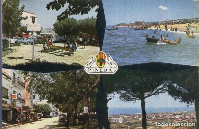 Postkarten: Postal: Barcelona: Pineda de Mar - Varios