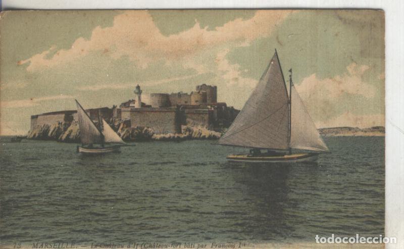 Postkarten: Postal coloreada de epoca 0141 : Marseille: Le chateau de It - Varios
