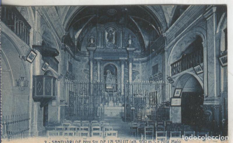 Cartes Postales: Postal B/N 0136 : Alta Majo del Santuari de Ntra Sra de la Salut, L.Reisin, fet, Barcelona - Varios