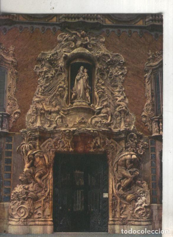 Postcards: Postal 4837 : Puerta del palacio del Marques de Dos Aguas en Valencia - Varios