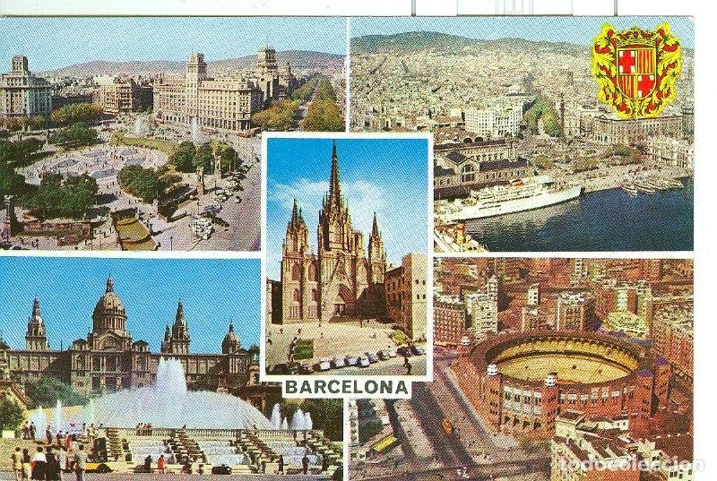 Postkarten: Postal 6198 : Barcelona, vistas generales - Varios