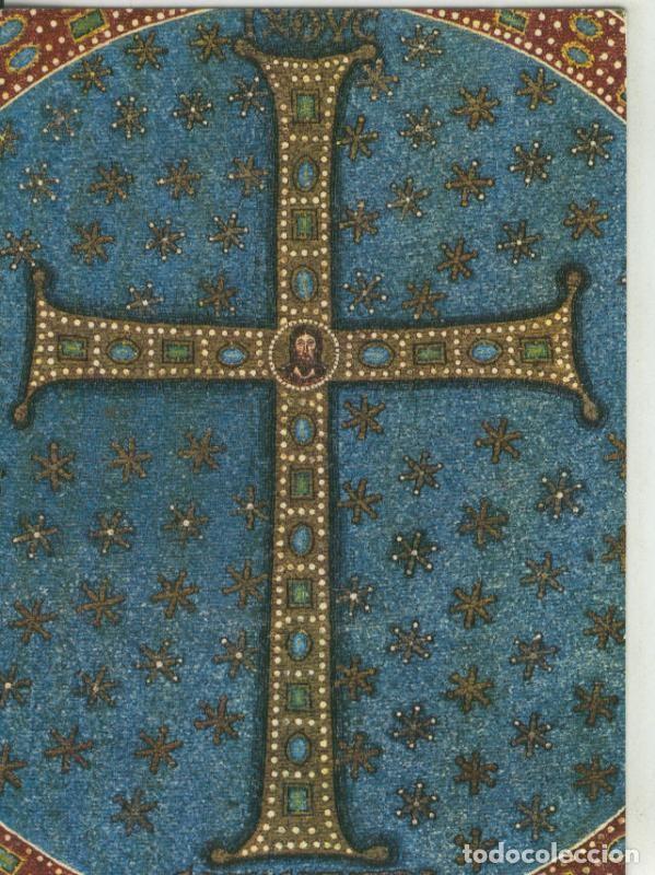 Cartoline: Postal 008309: Cruz Bizantina en la Basilica de S.Apollinaire en Ravenna, Italia - Varios