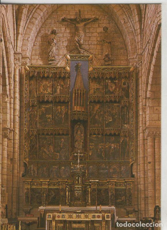 Postcards: Postal 008362: Altar Mayor de la Iglesia de Nta Sra La Blanca en Villalcazar de Sirga,Palencia - Var