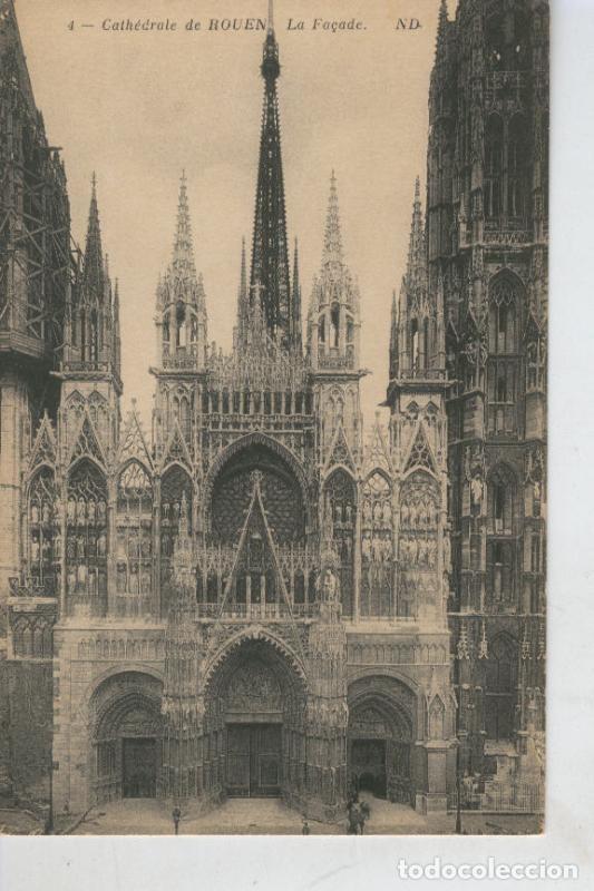 Postcards: Postal 008557: Cathedrale de Rouen, La Fa&ccedil;ade - Varios