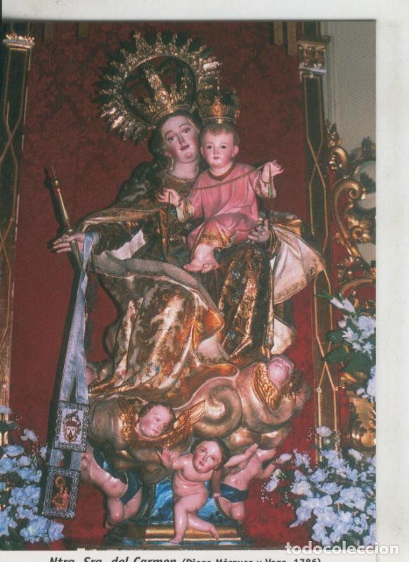 Postales: Postal 009798: Virgen Ntra Sra del Carmen, convento de la encarnacion en Antequera, Malaga - Varios