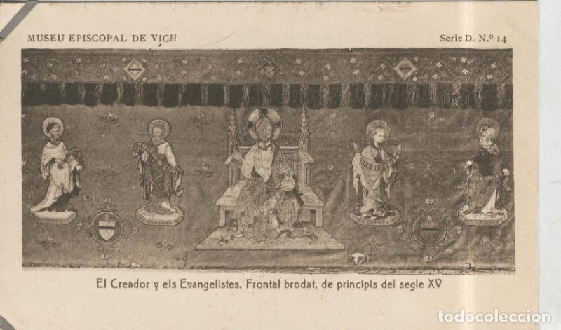 Postkarten: Postal 010259: Vich: museo episcopal: El creador y els evangelistes - Varios