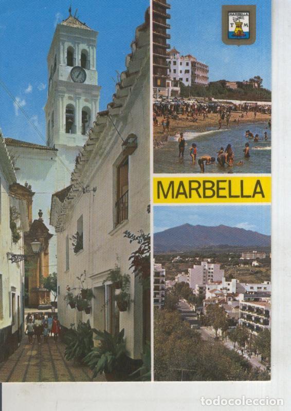Cartoline: Postal 011176: Vistas tipicas de Marbella - Varios