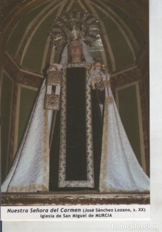 Postales: Postal 011743: Virgen Ntra Sra del Carmen, iglesia de san miguel de Murcia - Varios