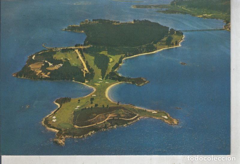 Postais: Postal 011939: Vista aera de la isla de la Toja en Pontevedra - Varios