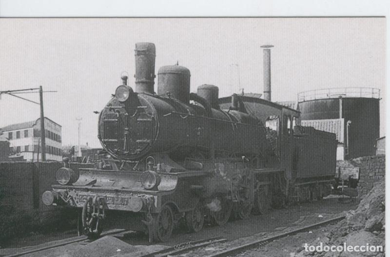 Postais: Postal 012337: Locomotora de vapor 230-4031/4103 en Zaragoza, a&ntilde;os sesenta - Varios