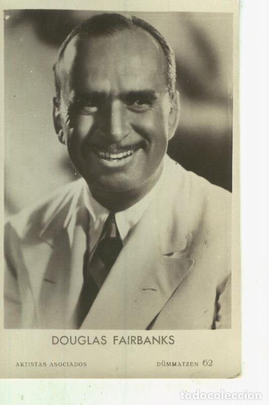 Postcards: Postal Douglas Fairbanks protagonista de la pelicula La Mascara de hierro - Varios