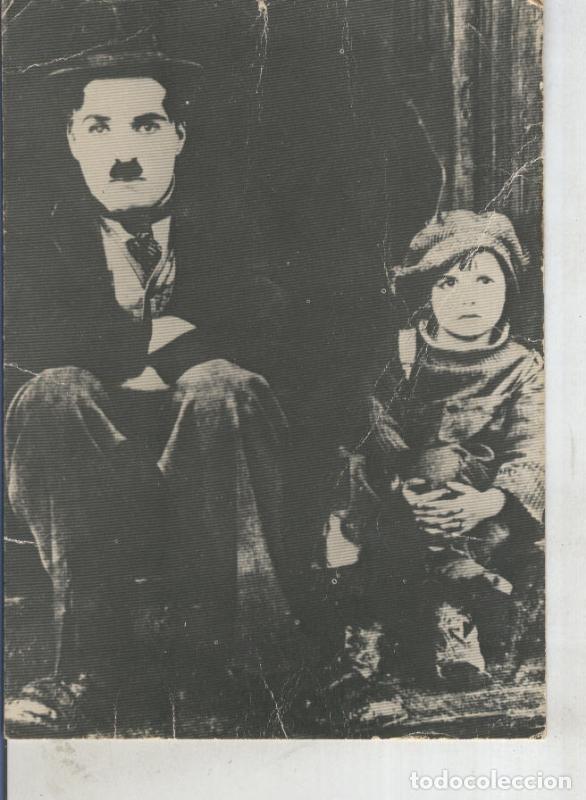 Postales: Postal 015672: Charlot y el ni&ntilde;o - Varios