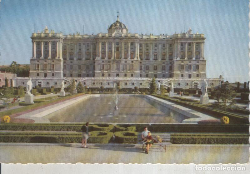 Postais: Postal 015932: Fachada norte del palacio nacional en Madrid - Varios
