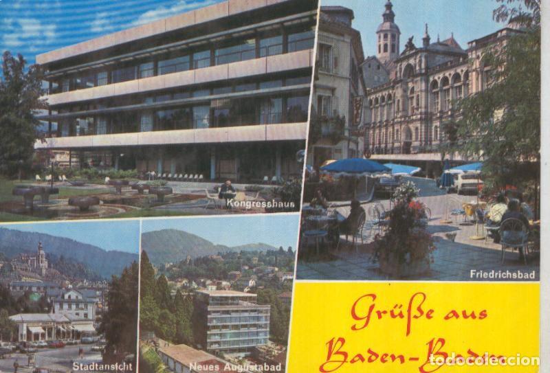 Postcards: Postal 016008: Vistas varias de Baden Baden - Varios