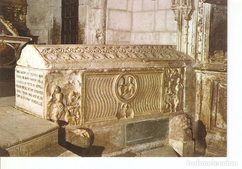 Postales: Postal 020269 : Sepulcro de D&ordf; Sancha. S. III. Covarrubias - Burgos - Varios