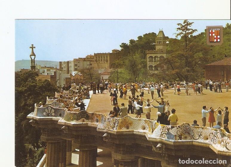 Postkarten: Postal 020700 : Parc G&uuml;ell. Aplec de Sardanes - Barcelona - Varios