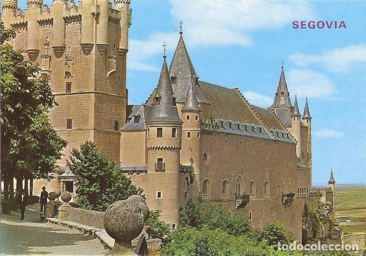 Postcards: Postal 020635 : El Alcazar - Segovia - Varios