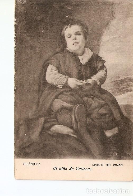 Postales: Postal 020981 : El ni&ntilde;o de Vallecas, Velazquez. Museo del Prado - Varios