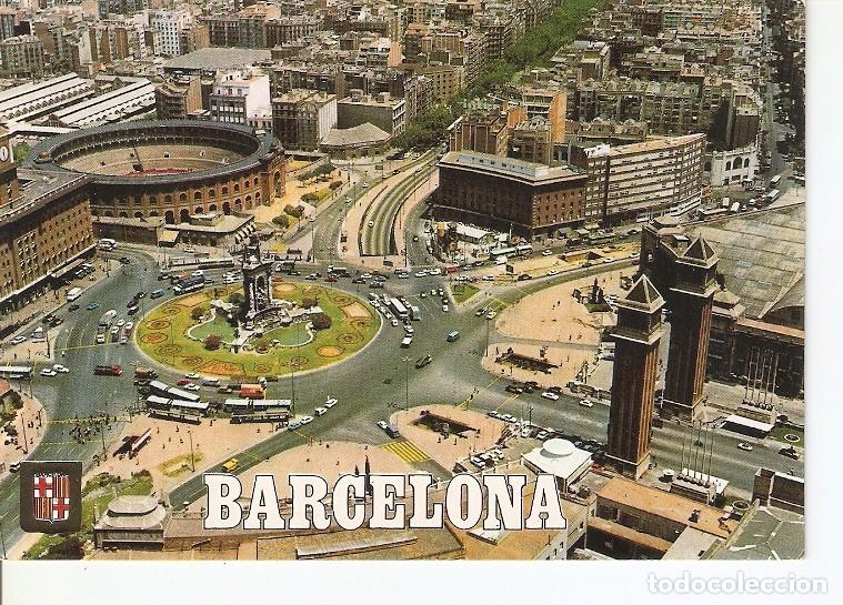 Cartes Postales: Postal 022461 : Plaza Espa&ntilde;a, Barcelona - Varios