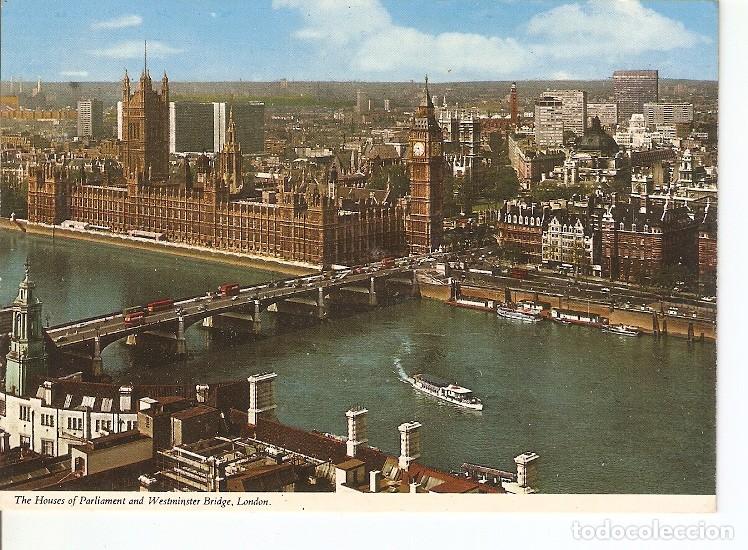 Cartoline: Postal 022655 : Big Ben, The Houses of Parliament and Westminster Bridge, London - Varios