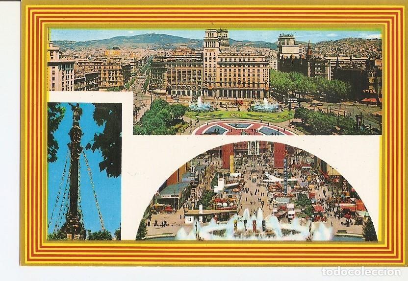 Postales: Postal 023217 : La Bandera, Barcelona, Made in Spain, buen estado general - Varios