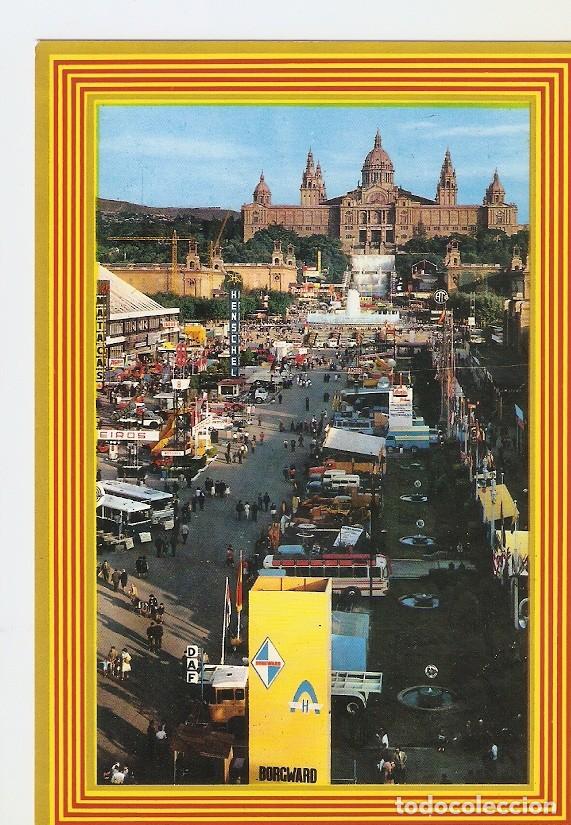 Cartoline: Postal 023368 : Feria de Muestras y Plaza de Espa&ntilde;a, Barcelona - Varios