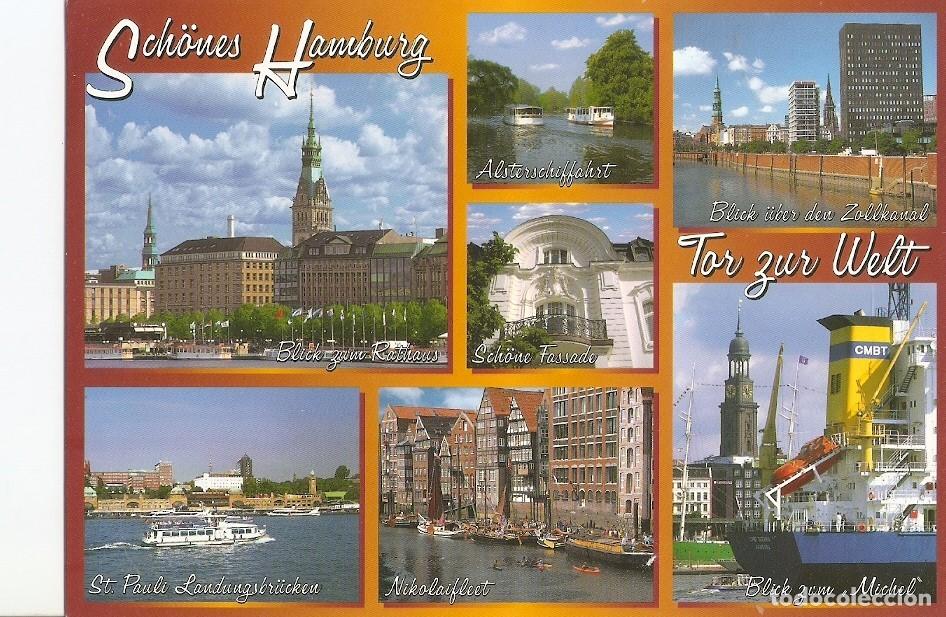 Postkarten: Postal 028335 : Hamburg - Varios