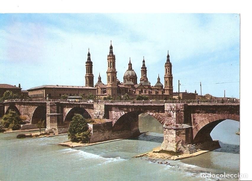 Cartoline: Postal 023567 : Puente de Piedra sobre el Ebro - Zaragoza - Varios
