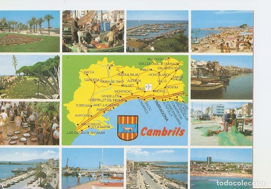 Postkarten: Postal 023841 : Cambrils. Costa Dorada - Tarragona - Varios