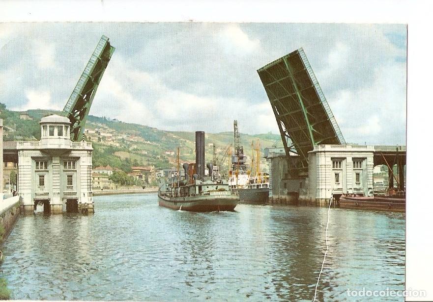 Cartes Postales: Postal 023668 : Puente basculante del Generalisimo. Bilbao - Varios