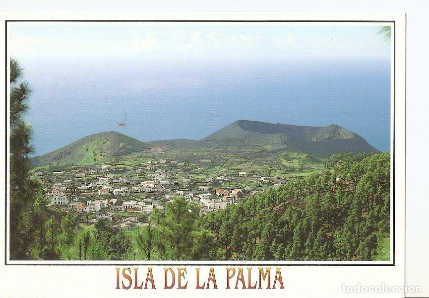 Postales: Postal 023980 : Vista del volcan de San Antonio. Fuencaliente (Isla de la Palma) - Varios