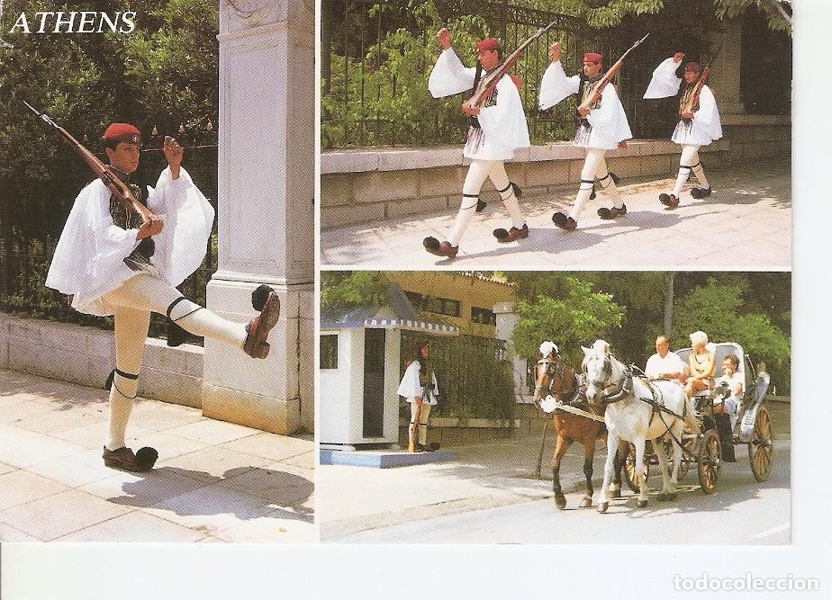 Cartoline: Postal 024499 : Athenes: Body Guards (Evzon) - Varios