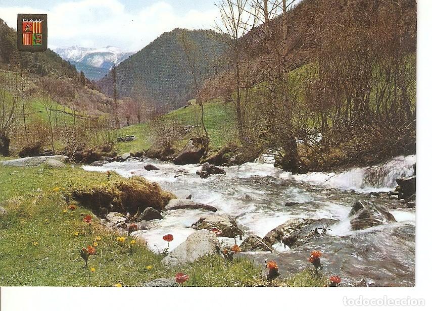 Cartes Postales: Postal 024597 : Valle de Arinsal i Rio Arinsal. Valls dAndorra - Varios