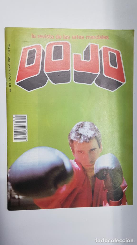 Postales: Revista: Dojo num 101, a&ntilde;o X, junio 1986. Revista Artes Marciales. Poster de Jose Garcia Valenciano,