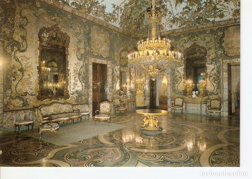 Postales: Postal 024713 : Salon de Gasparini Palacio Real de Madrid - Varios