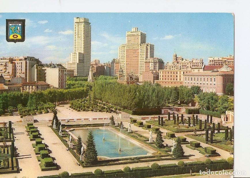 Postais: Postal 024738 : Jardines de Sabatini. Madrid - Varios