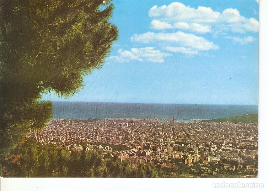 Postkarten: Postal 024856 : Vista de la ciudad de Barcelona desde el Tibidabo - Varios