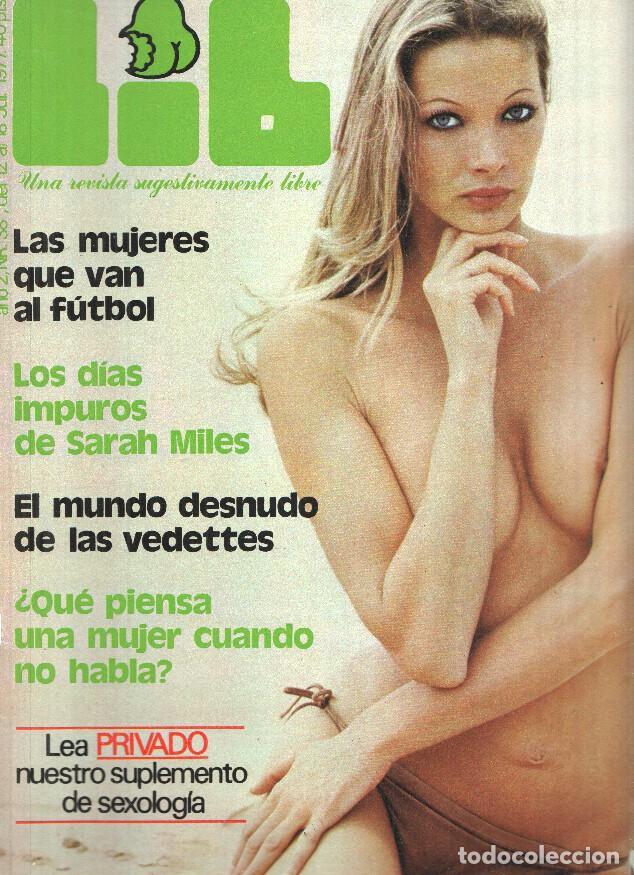 Cartoline: Revista: LIB, Numero 038: SANDRA ALBERTI, nunca ha tenido novio (Zeta 1977) - Varios