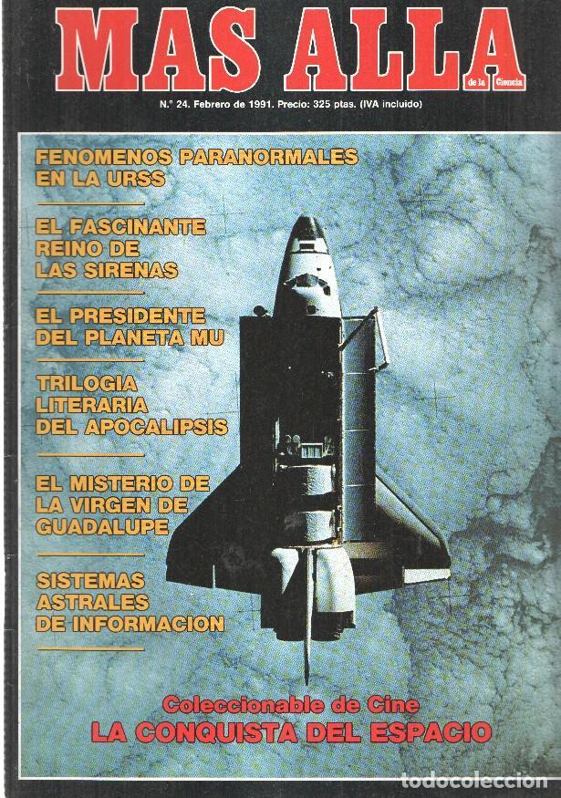 Postales: Revista Mas Alla numero 024: El presidente del planeta MU, El misterio de la virgen de guadalupe, -